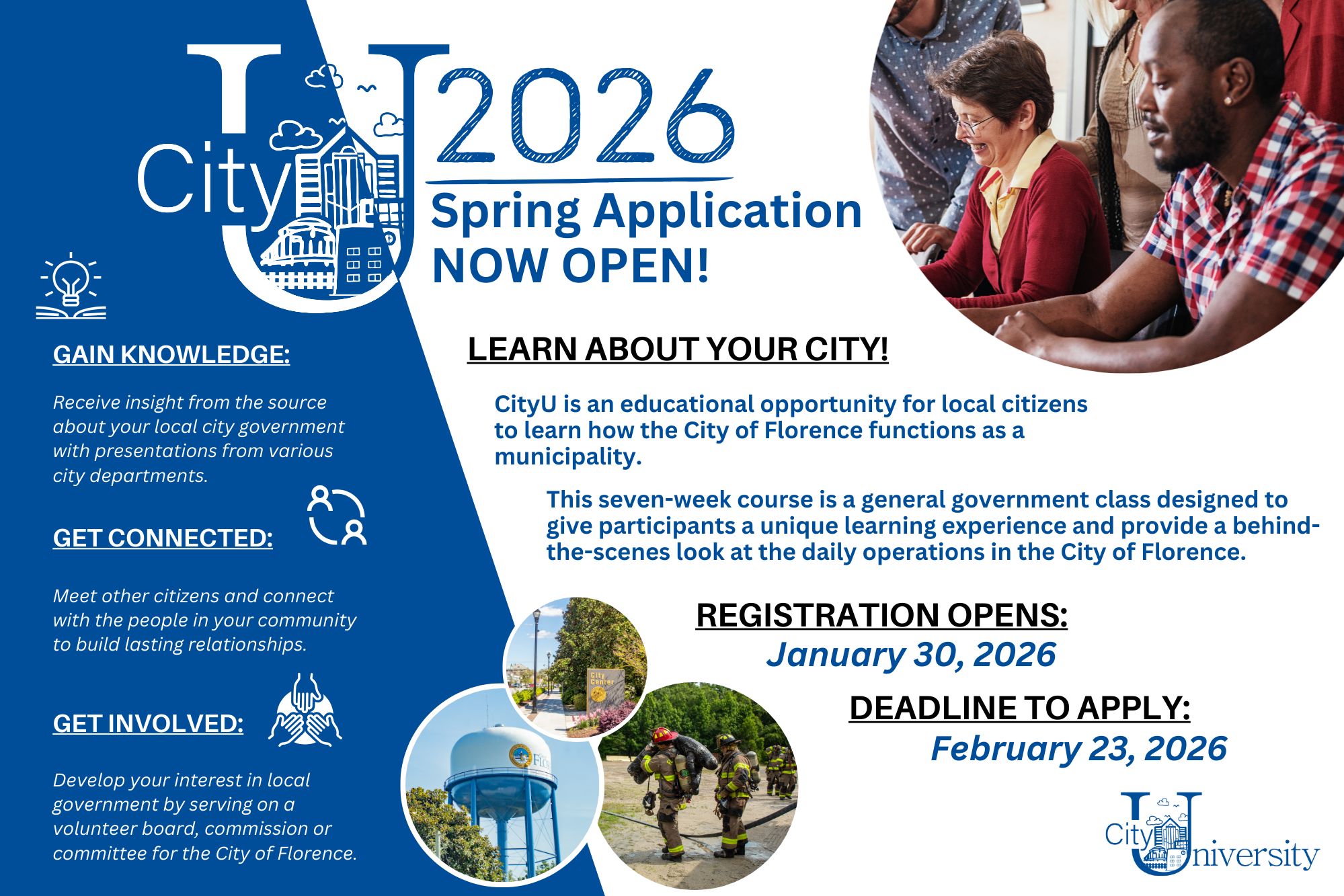 2026 CityU Spring Application Now Open!