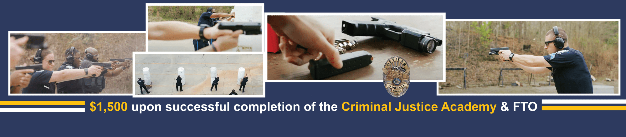 Criminal Justice Academy Banner