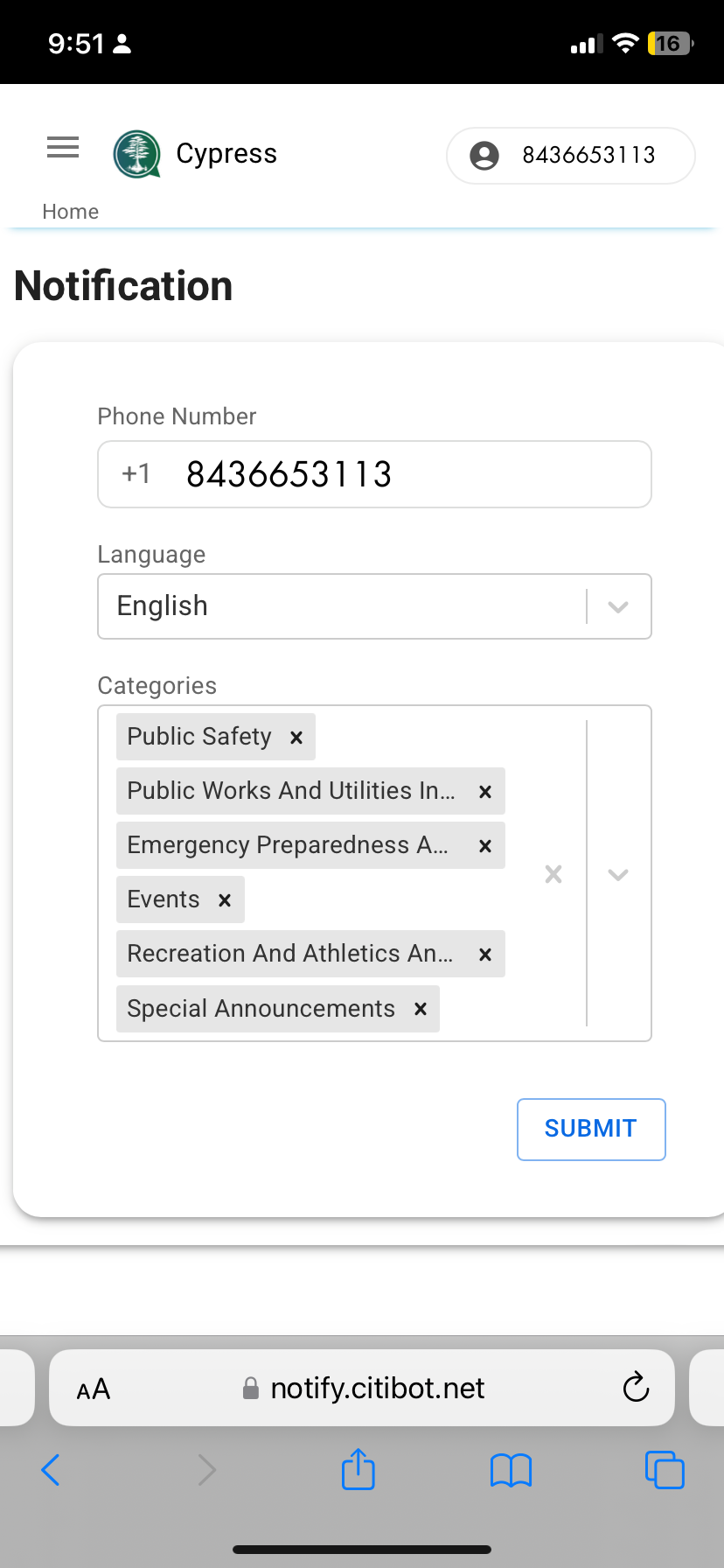 Cypress Text Alert Walkthrough 4